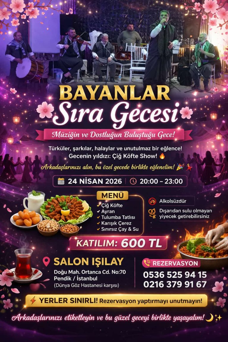 24 Nisan Kadınlar Sıra Gecesi